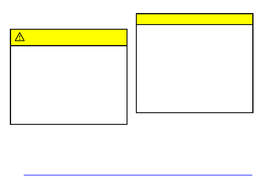 Caution | Oldsmobile 2002 Bravada User Manual | Page 35 / 393
