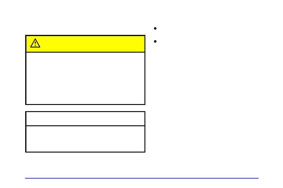 Caution, Notice | Oldsmobile 2002 Bravada User Manual | Page 91 / 393