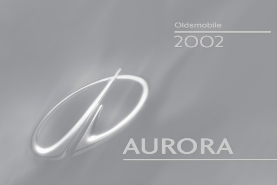 Oldsmobile 2002 Aurora User Manual | 373 pages