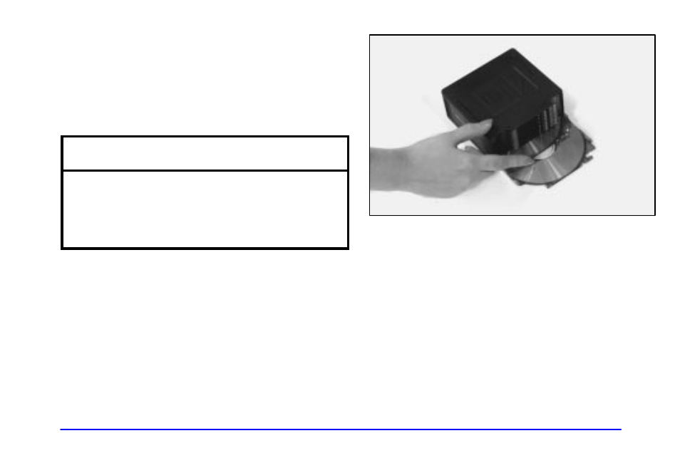 Trunk-mounted cd changer (option), Notice | Oldsmobile 2002 Aurora User Manual | Page 177 / 373