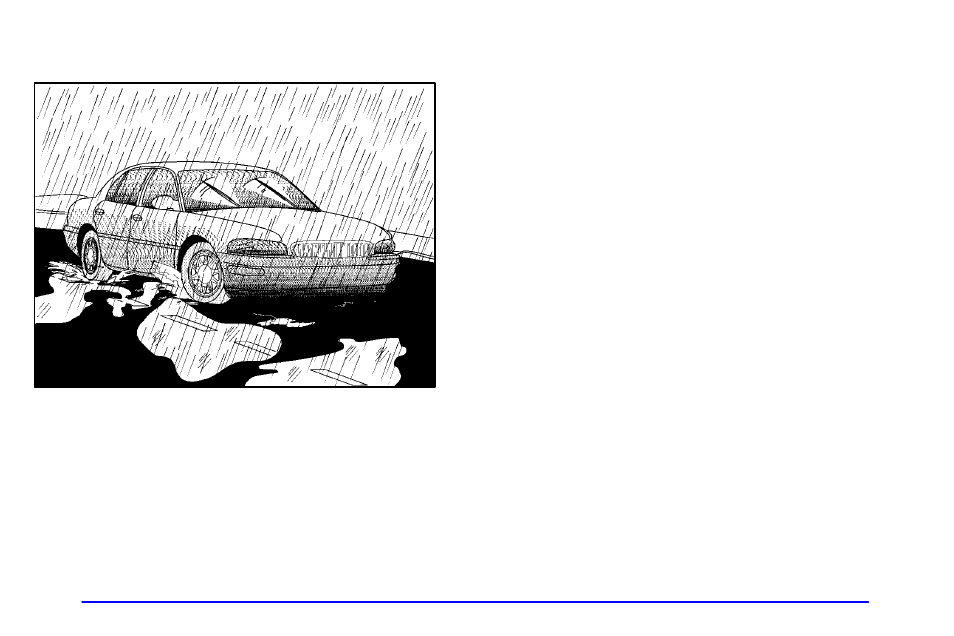 Driving in rain and on wet roads | Oldsmobile 2002 Aurora User Manual | Page 204 / 373