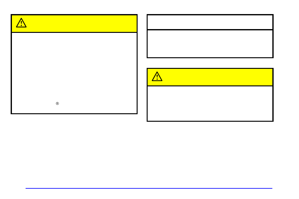 Caution, Notice | Oldsmobile 2002 Aurora User Manual | Page 242 / 373