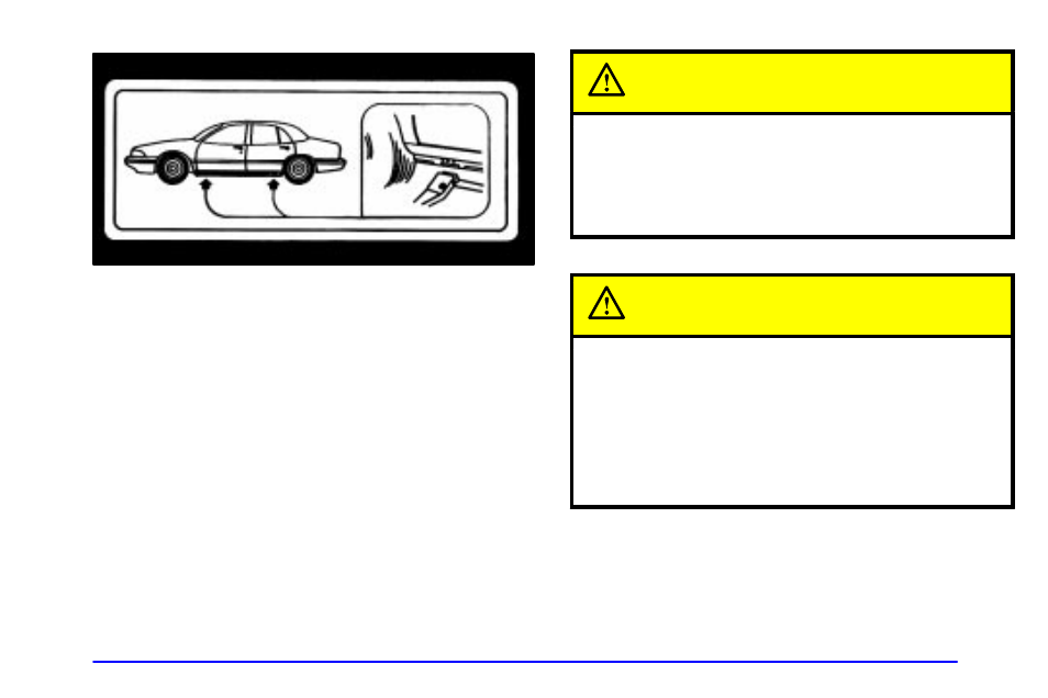 Caution | Oldsmobile 2002 Aurora User Manual | Page 249 / 373