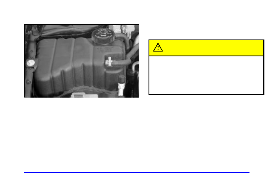 Checking coolant, Caution | Oldsmobile 2002 Aurora User Manual | Page 285 / 373