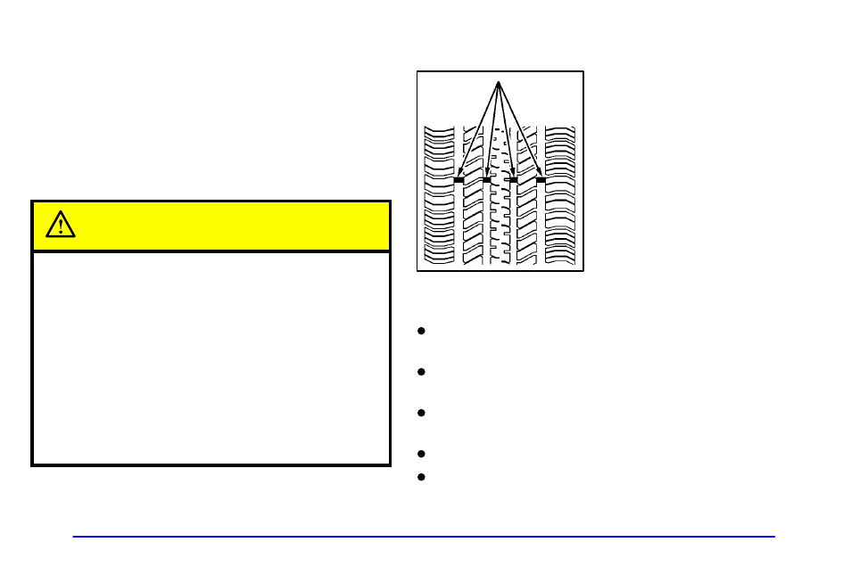 When it's time for new tires, Caution | Oldsmobile 2002 Aurora User Manual | Page 308 / 373