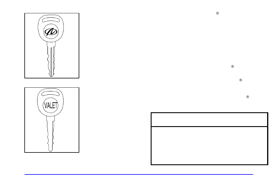 Notice | Oldsmobile 2002 Aurora User Manual | Page 65 / 373