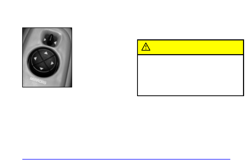 Power remote control mirrors (if equipped), Convex outside mirror, Caution | Oldsmobile 2002 Alero User Manual | Page 113 / 343