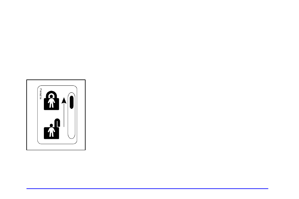 Sliding door security lock | Oldsmobile 2001 Silhouette User Manual | Page 125 / 436