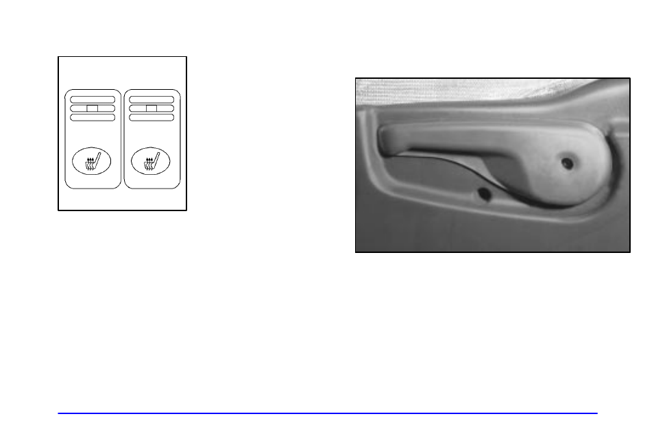 Heated front seats (option), Reclining front seatbacks | Oldsmobile 2001 Silhouette User Manual | Page 17 / 436