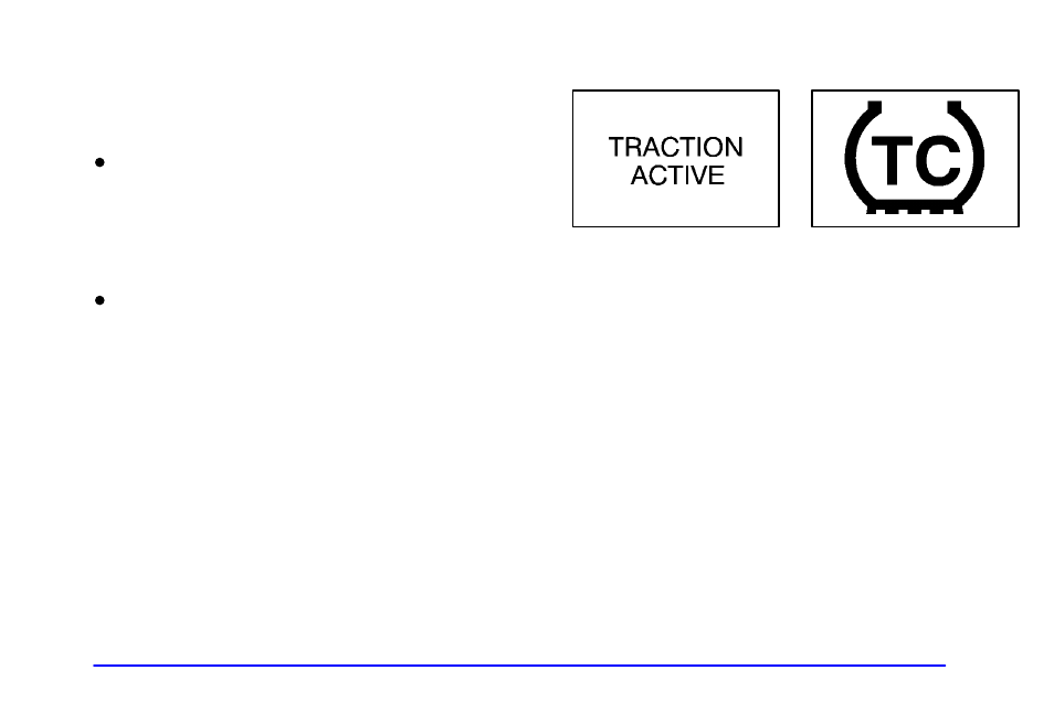 Traction active message (option) | Oldsmobile 2001 Silhouette User Manual | Page 201 / 436