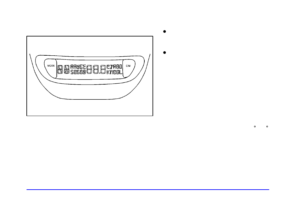 Driver information center (dic) (option) | Oldsmobile 2001 Silhouette User Manual | Page 207 / 436