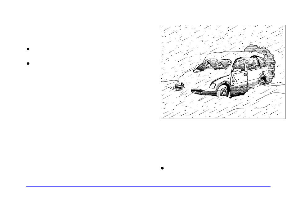 If you re caught in a blizzard | Oldsmobile 2001 Silhouette User Manual | Page 284 / 436