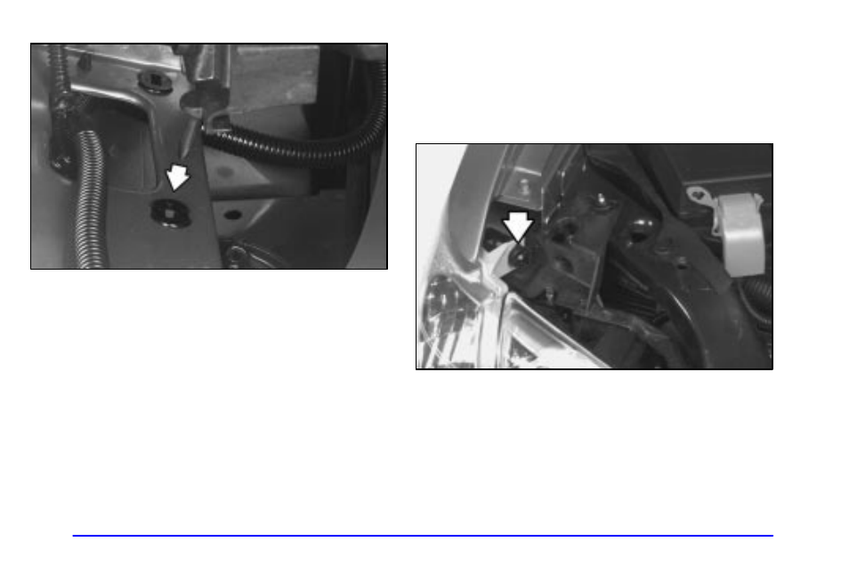 Front turn signal/parking lamps | Oldsmobile 2001 Silhouette User Manual | Page 365 / 436