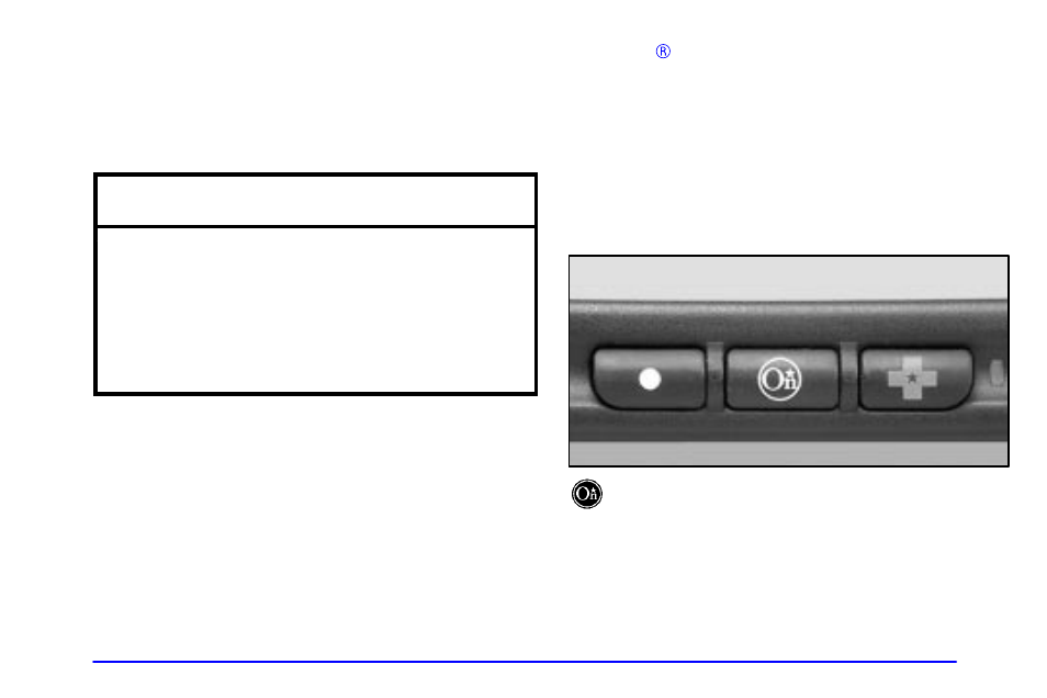 Onstar system (if equipped), Notice, Onstar | System (if equipped) | Oldsmobile 2001 Intrigue User Manual | Page 120 / 346