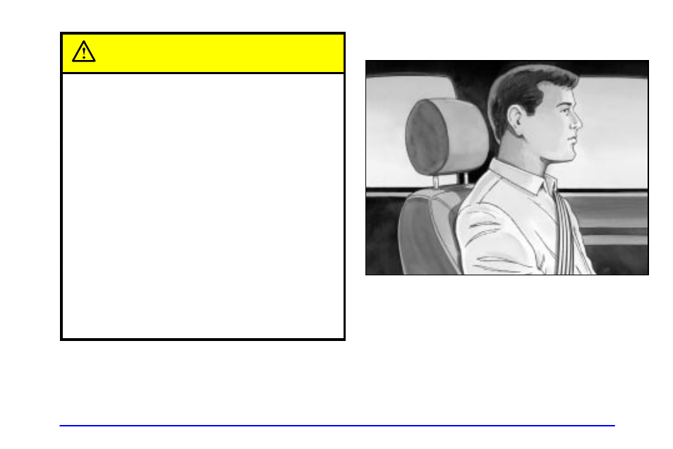 Head restraints, Caution | Oldsmobile 2001 Intrigue User Manual | Page 17 / 346