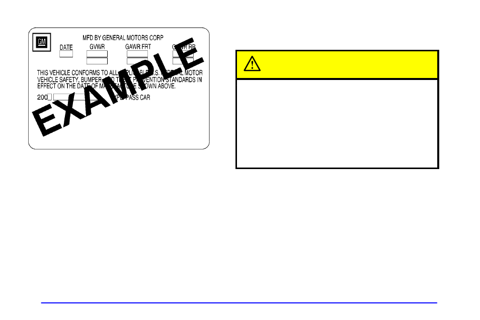 Caution | Oldsmobile 2001 Intrigue User Manual | Page 203 / 346