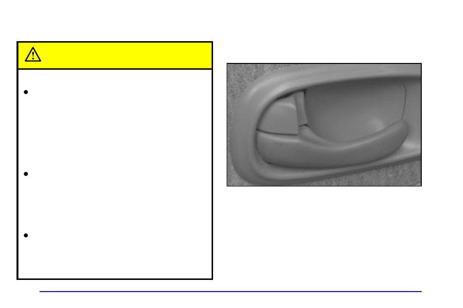 Door locks, Door locks caution | Oldsmobile 2001 Intrigue User Manual | Page 73 / 346