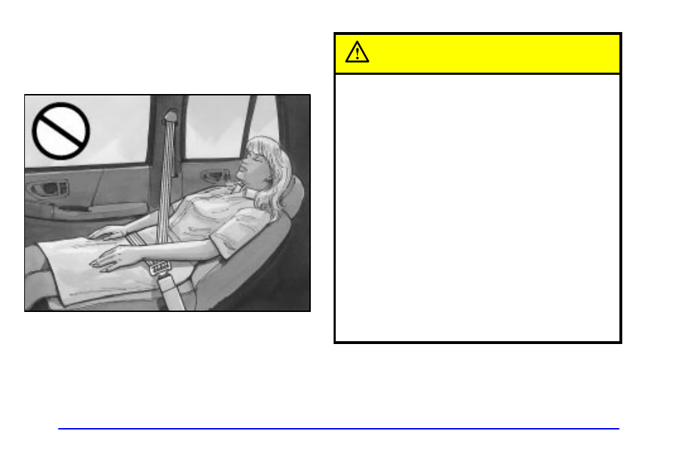 Reclining front seatbacks, Caution | Oldsmobile 2001 Bravada User Manual | Page 19 / 371