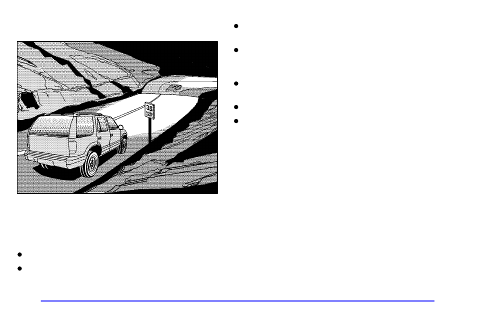 Driving at night | Oldsmobile 2001 Bravada User Manual | Page 194 / 371