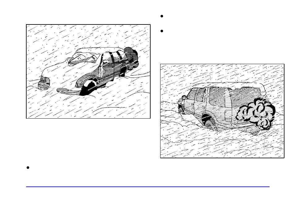 If you re caught in a blizzard | Oldsmobile 2001 Bravada User Manual | Page 205 / 371