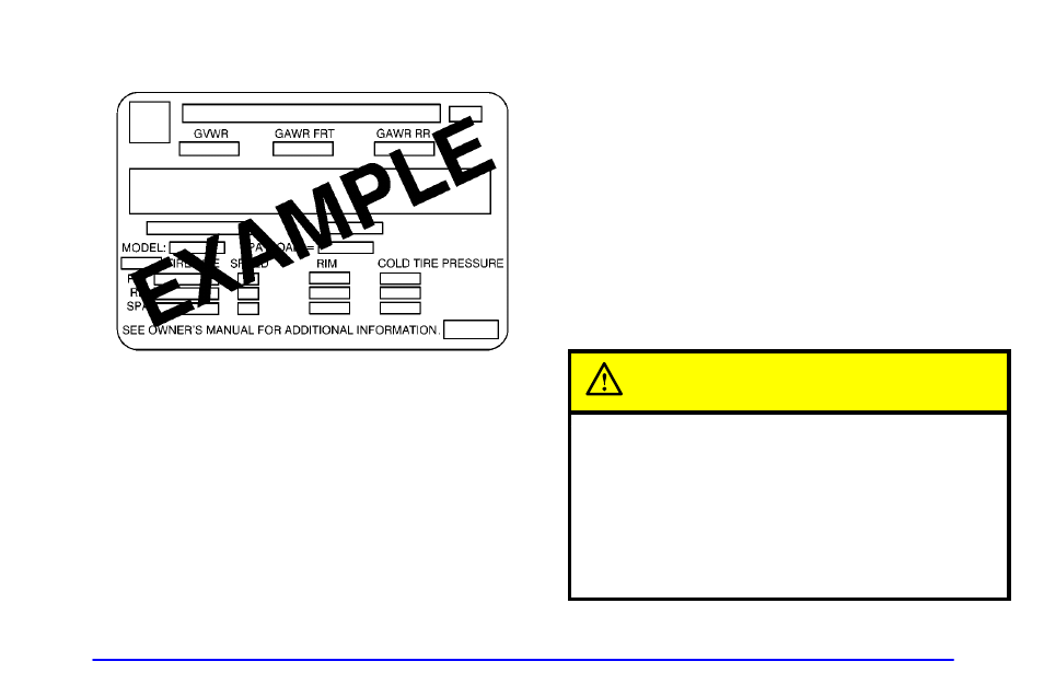 Loading your vehicle, Caution | Oldsmobile 2001 Bravada User Manual | Page 207 / 371