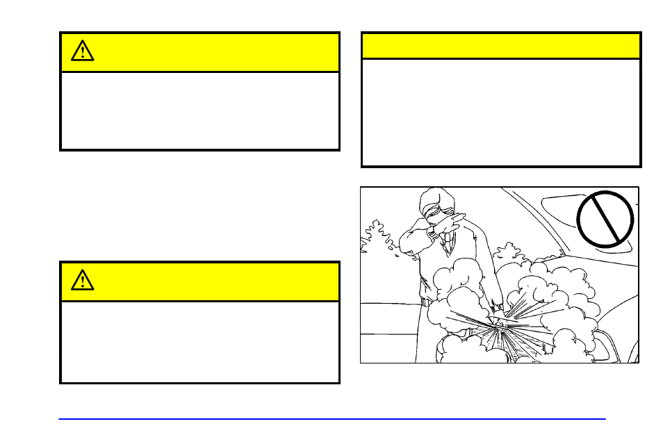 Caution | Oldsmobile 2001 Bravada User Manual | Page 230 / 371