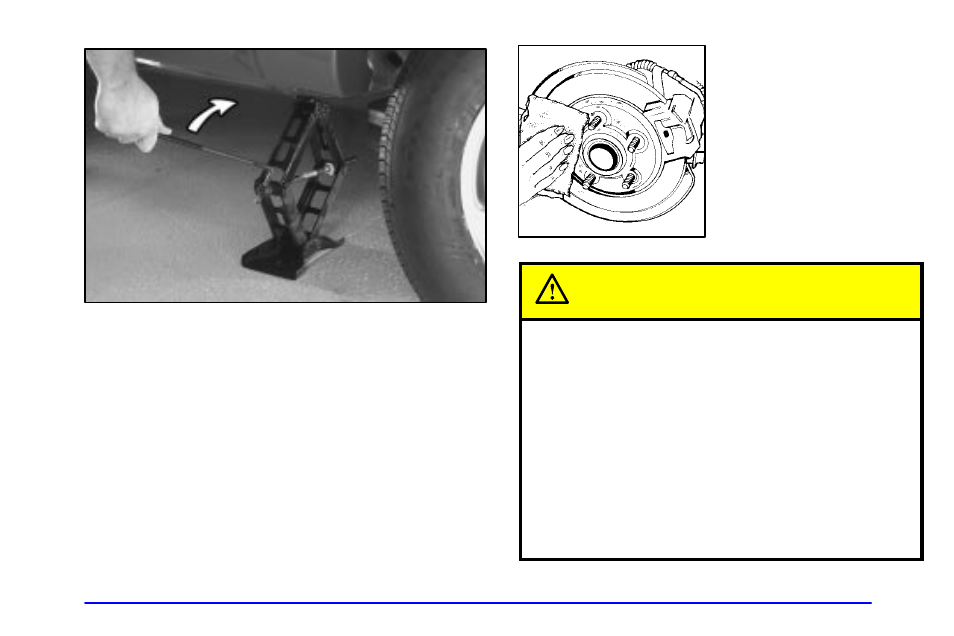 Caution | Oldsmobile 2001 Bravada User Manual | Page 240 / 371