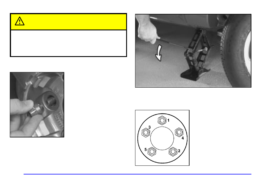 Caution | Oldsmobile 2001 Bravada User Manual | Page 241 / 371