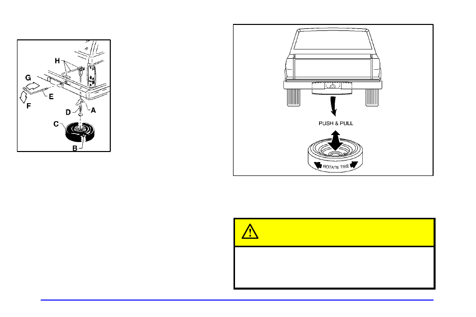 Caution | Oldsmobile 2001 Bravada User Manual | Page 243 / 371