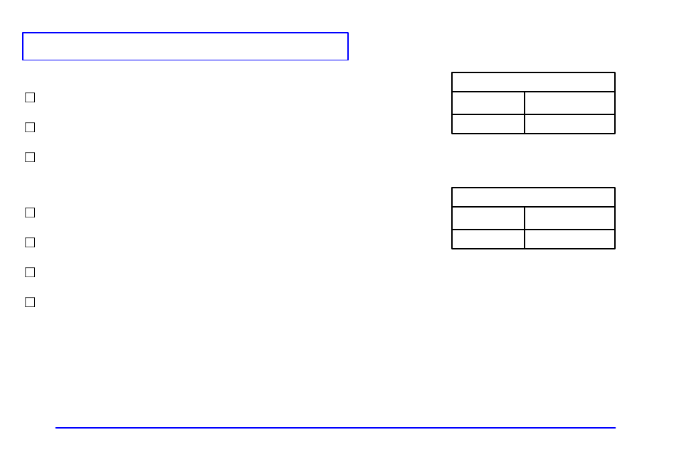 Short trip/city scheduled maintenance | Oldsmobile 2001 Bravada User Manual | Page 317 / 371