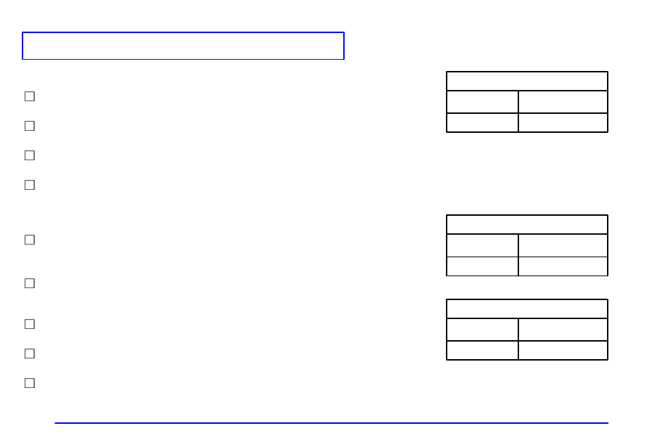 Short trip/city scheduled maintenance | Oldsmobile 2001 Bravada User Manual | Page 325 / 371