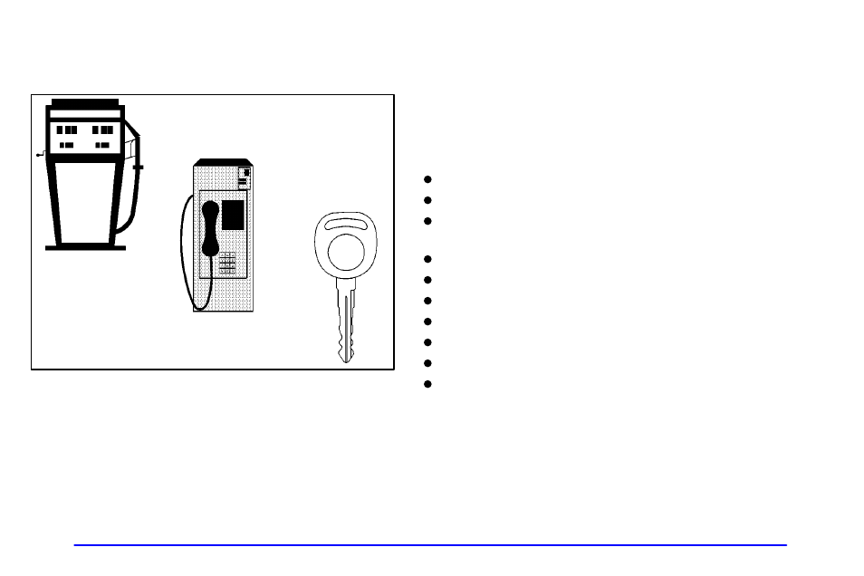 Security while you travel | Oldsmobile 2001 Bravada User Manual | Page 365 / 371