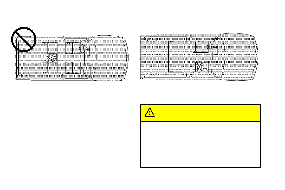 Center seat position, Caution | Oldsmobile 2001 Bravada User Manual | Page 59 / 371