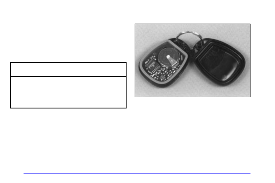 Battery replacement, Notice | Oldsmobile 2001 Bravada User Manual | Page 77 / 371