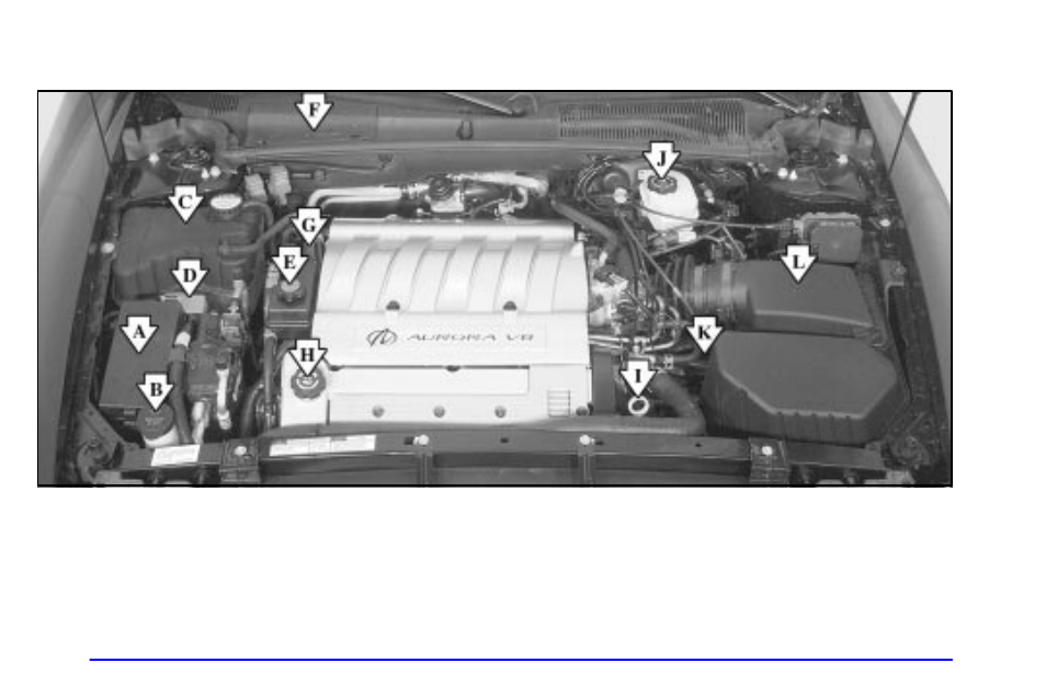 0l v8 engine | Oldsmobile 2001 Aurora User Manual | Page 269 / 376