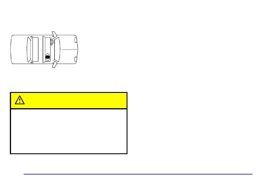 Caution | Oldsmobile 2001 Aurora User Manual | Page 64 / 376