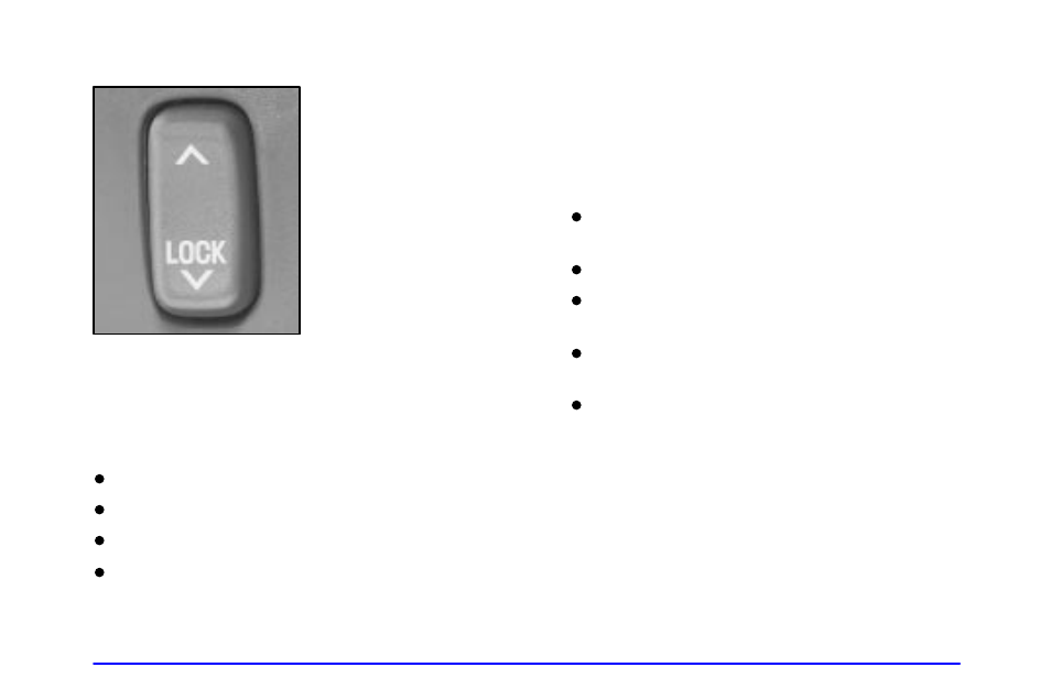 Power door locks, Door ajar reminder, Programmable automatic door locks | Oldsmobile 2001 Aurora User Manual | Page 77 / 376