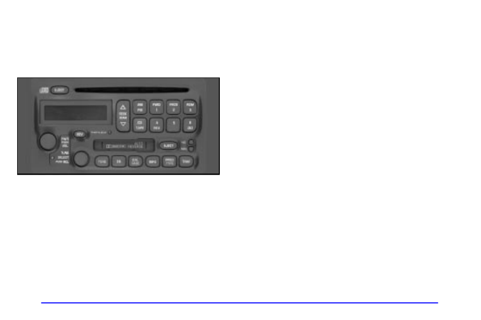 Playing the radio, Finding a station | Oldsmobile 2001 Alero User Manual | Page 156 / 340