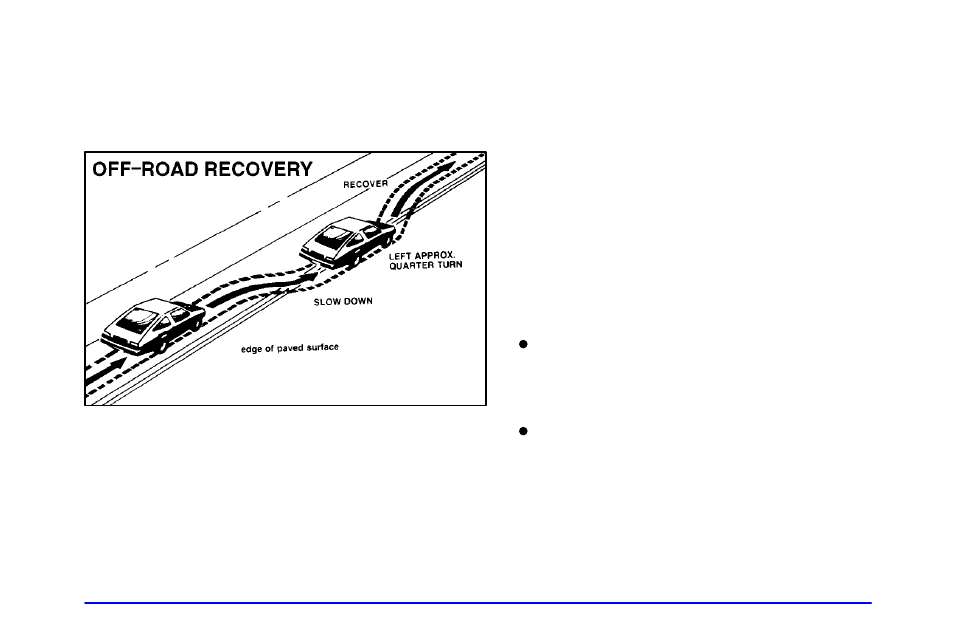 Off-road recovery, Passing, Road recovery | Oldsmobile 2001 Alero User Manual | Page 180 / 340