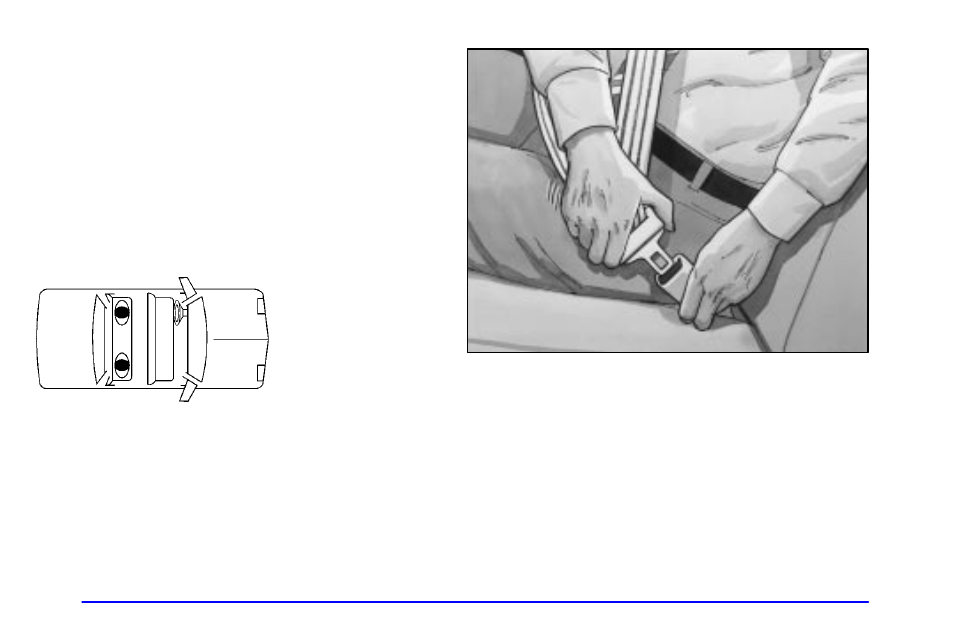 Rear seat passengers, Rear seat outside passenger positions, Lap-shoulder belt | Oldsmobile 2001 Alero User Manual | Page 40 / 340