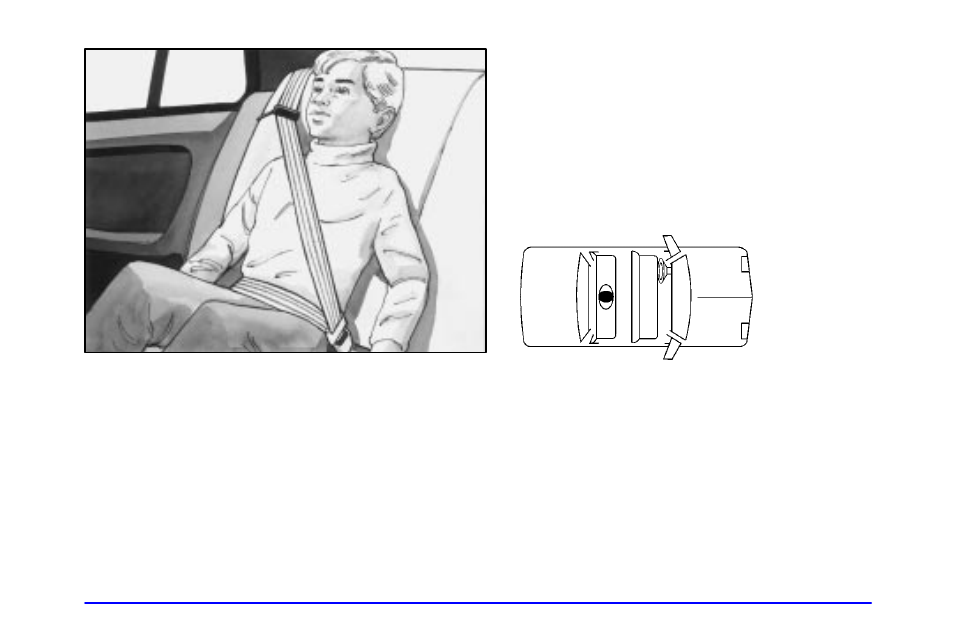 Center passenger position | Oldsmobile 2001 Alero User Manual | Page 45 / 340