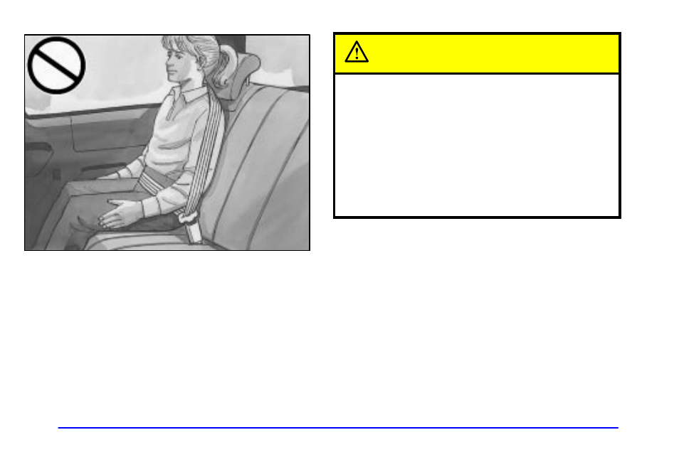 Caution | Oldsmobile 2000 Silhouette User Manual | Page 102 / 422