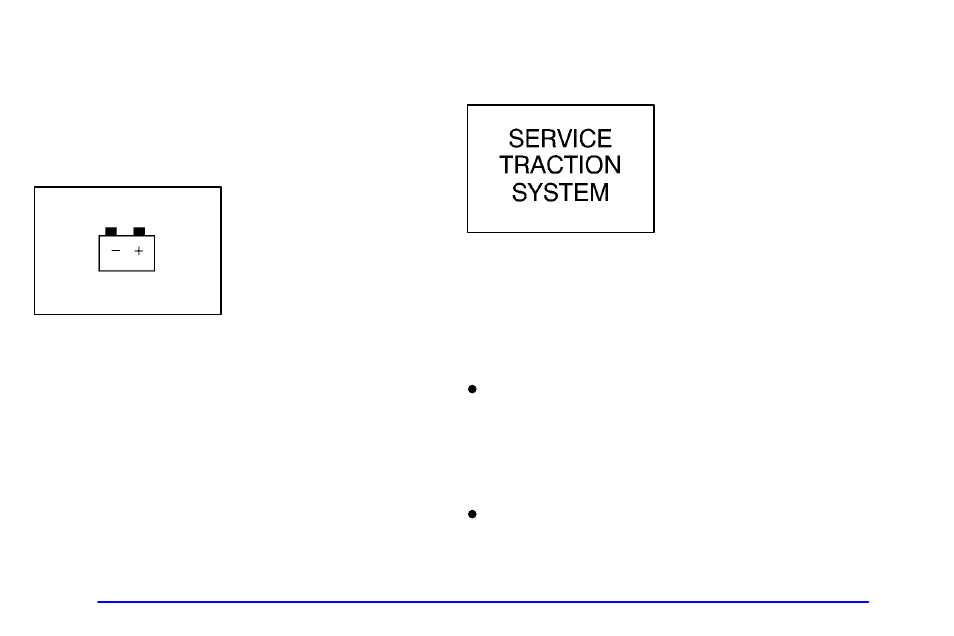 Message center, Charging system indicator message, Service traction system warning message (option) | Oldsmobile 2000 Silhouette User Manual | Page 200 / 422