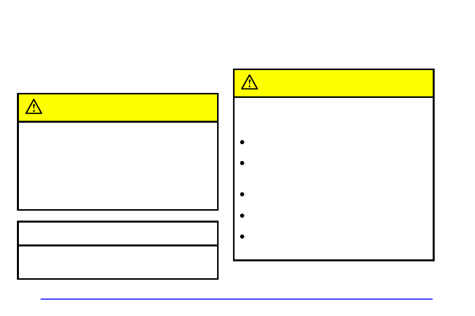 Caution, Notice | Oldsmobile 2000 Silhouette User Manual | Page 275 / 422