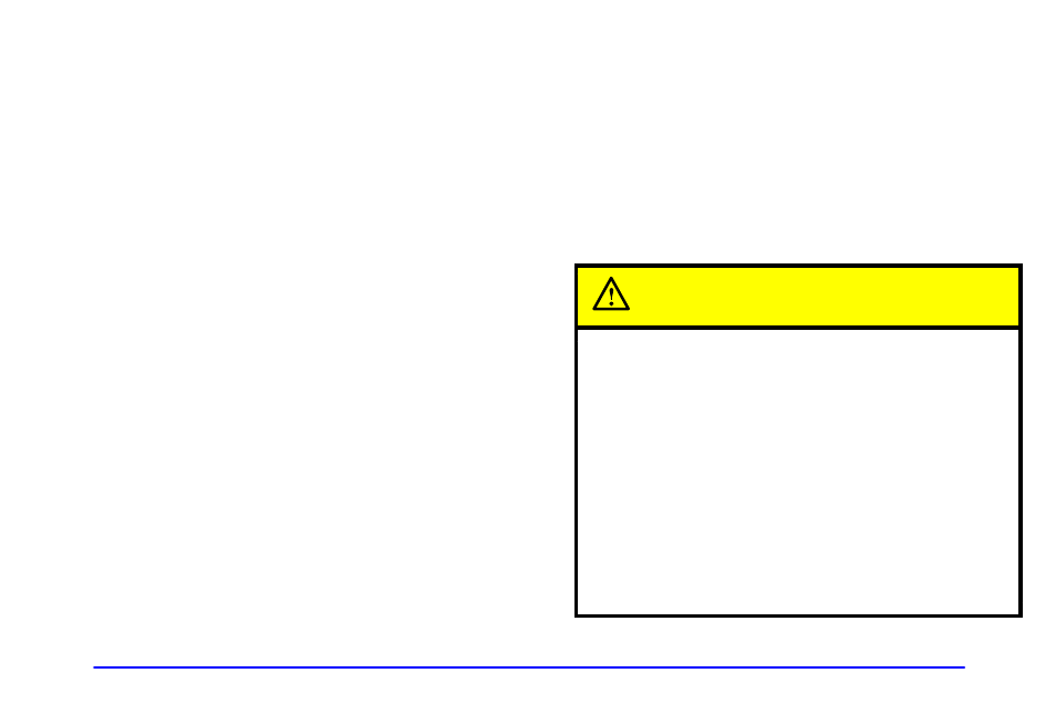 Caution | Oldsmobile 2000 Silhouette User Manual | Page 73 / 422