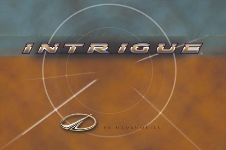 Oldsmobile 2000 Intrigue User Manual | 348 pages