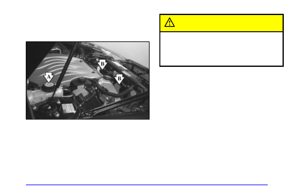 Cooling system, Caution | Oldsmobile 2000 Intrigue User Manual | Page 222 / 348