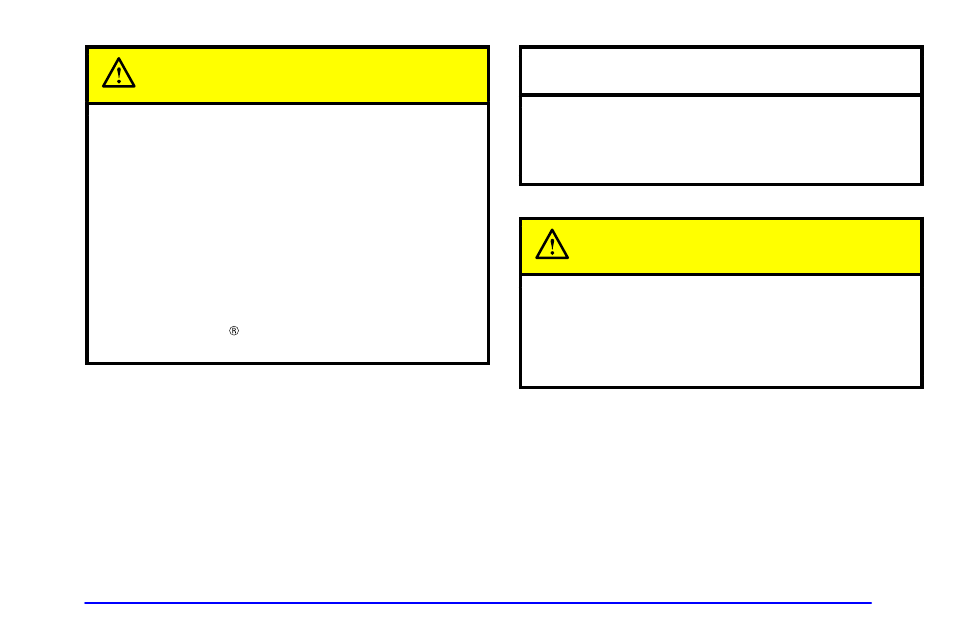 Caution, Notice | Oldsmobile 2000 Intrigue User Manual | Page 226 / 348