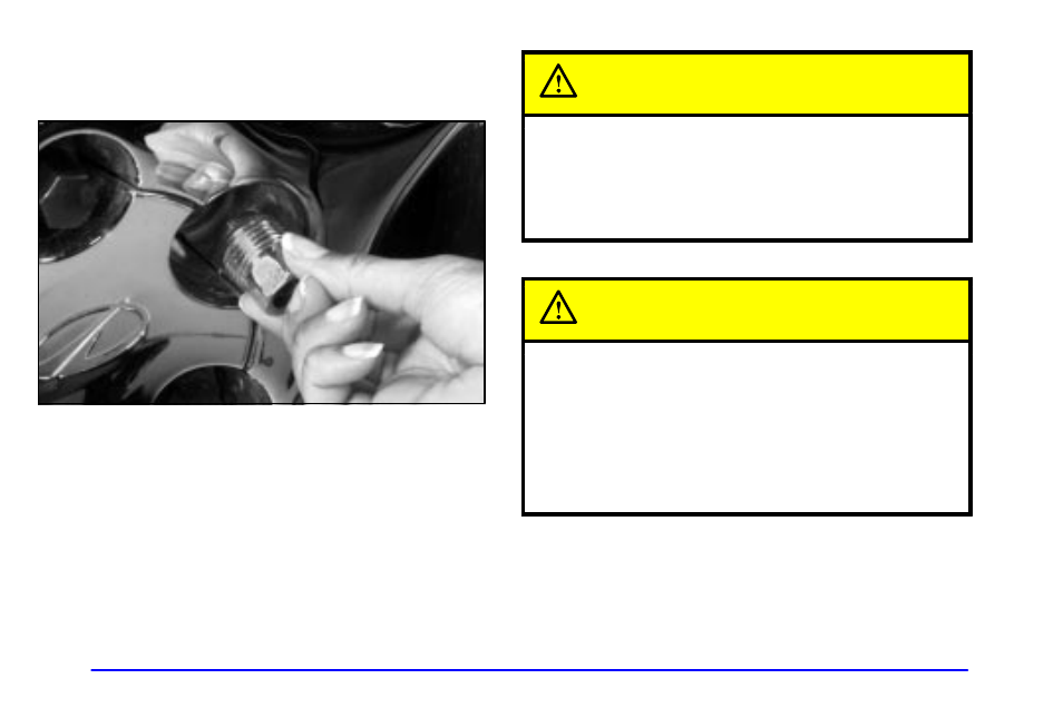 Caution | Oldsmobile 2000 Intrigue User Manual | Page 233 / 348