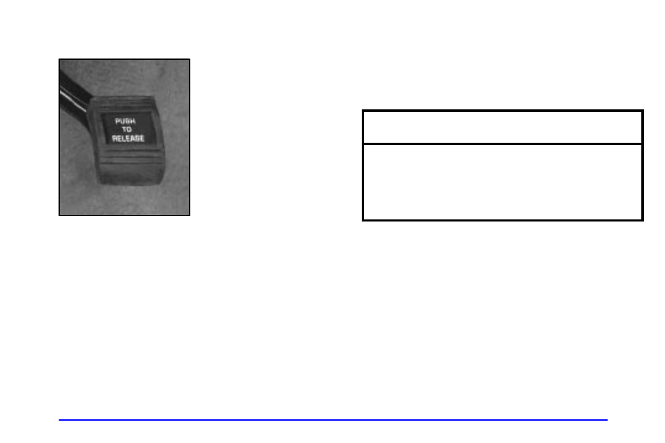 Parking brake, Notice | Oldsmobile 2000 Intrigue User Manual | Page 91 / 348
